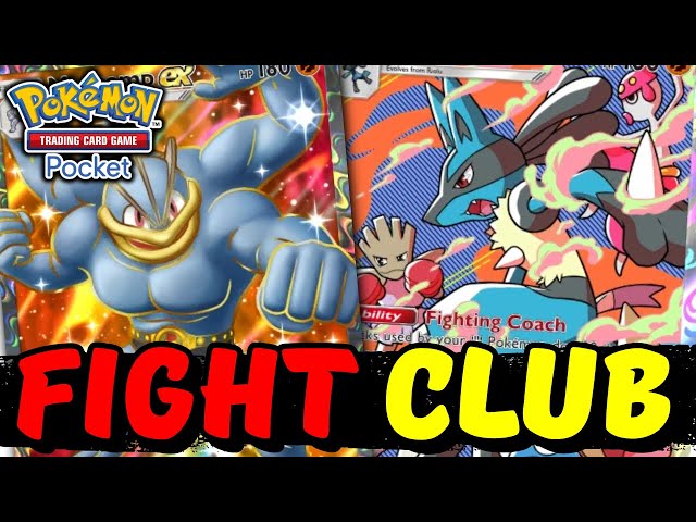 FISTS OF FURY! MACHAMP & LUCARIO SMASH! | Pokemon TCG Pocket