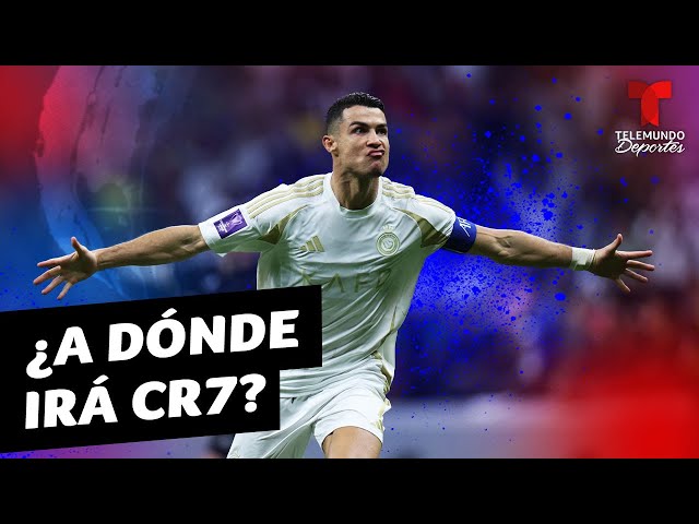 Cristiano Ronaldo quedará libre en 2025, ¿a qué equipo debe irse? | Telemundo Deportes