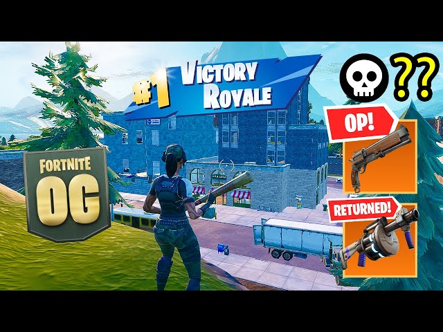 OG Fortnite Reload | High Kill Gameplay | Keyboard & Mouse