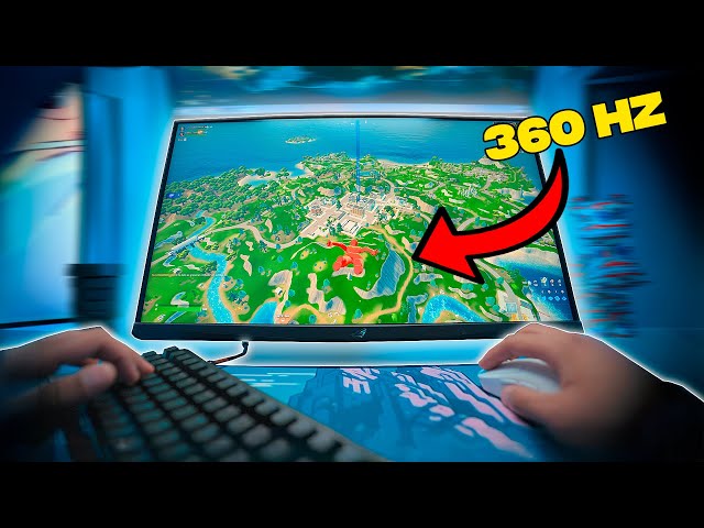 POV FORTNITE en 4K 360HZ | Wooting 80HE Gameplay