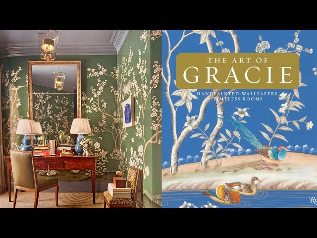 A Review: The Art of Gracie: Hand Painted Wallpaper Timeless Rooms & Martha Washington's Great Cake