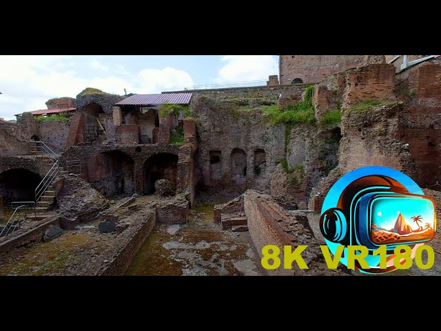 ROME ITALY the city is full or random archaeological excavations Part 1 8K 4K VR180 3D Travel