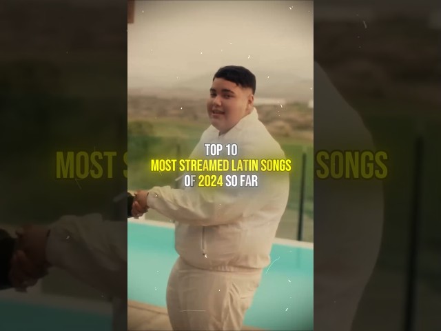 Top 10 MOST STREAMED Latin songs of 2024 so far 📈🎶 #shorts #latinmusic #latinartist #latino #latina