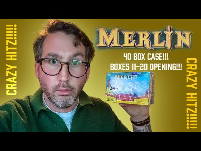 Merlin 2022-23 Blaster Case - Boxes 11-20 - Monster Pulls