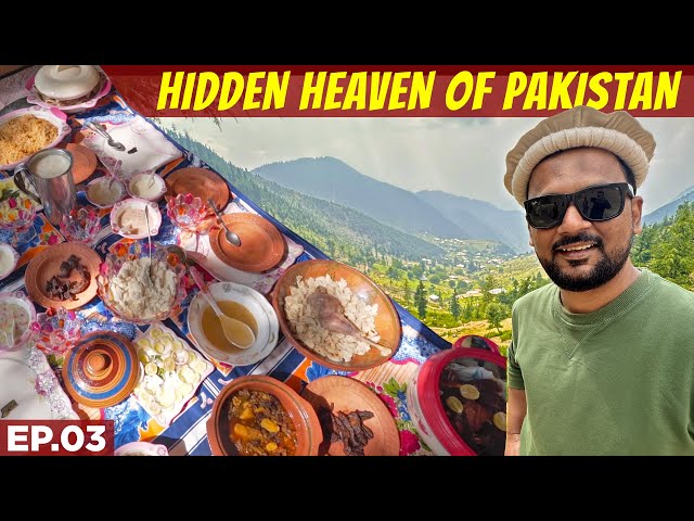 Local Village Food in The Hidden Heaven of Pakistan | Sharakot Village, Palas Valley, Kohistan