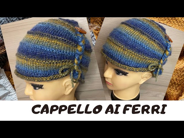 Come fare un cappello ai ferri circolari facilissimo! Cappello a maglia rasata. Tutorial