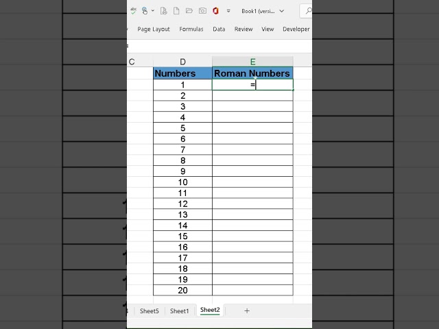 Convert Numbers to Roman in Seconds! | Excel Quick Trick