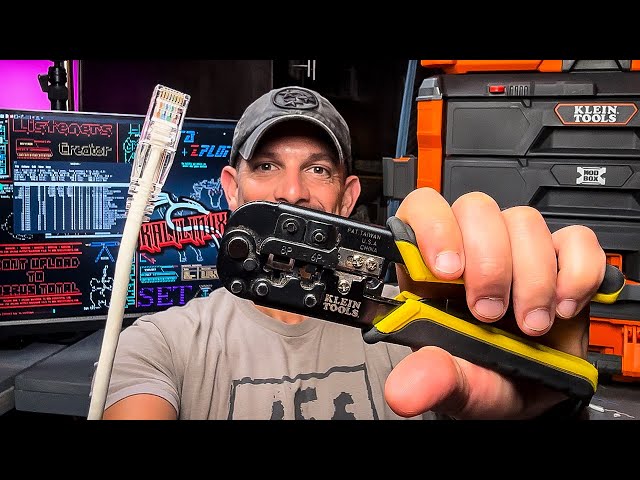 How to CRIMP CAT6 RJ45 - Tutorial (BEST Method)