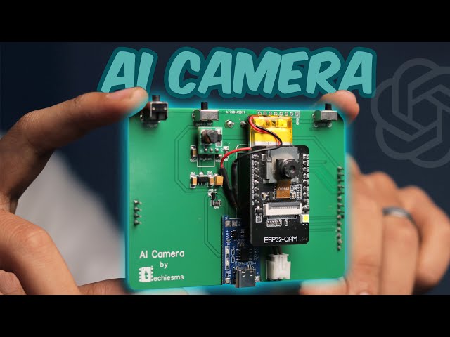 We Built AI Camera with ESP32Cam & GPT-4o 🤯🔥  | PCBGOGO