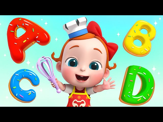 Baking ABCD Cookies Song | ABC Song | Learn ABC Alphabet | Kids Songs & Nursery Rhymes | LiaChaCha