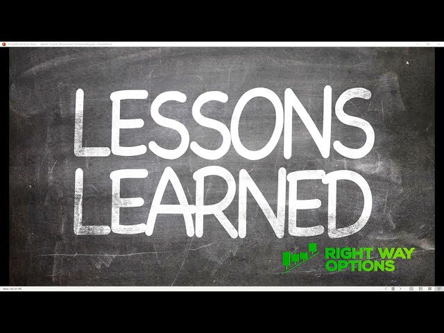 Lessions Learned | Public E-learning