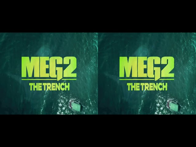 HDR Meg 2 The Trench TV Ad Spot Teaser in 3D via LeReS AI