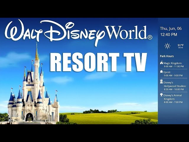 Disney World Resort TV Live Stream | 24/7 Disney Music & Park Info