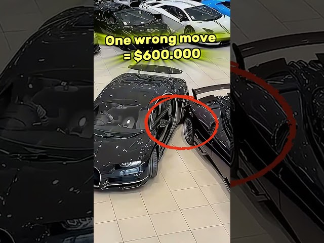 One Wrong Move = $600,000 Mistake! 😱 Supercar Parking Nightmare