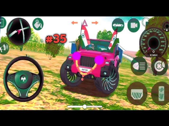 Dollar (Song) Modified Mahindra Purple Thar😈|| Indian Cars simulator 3D || Android Gameplay Part 35