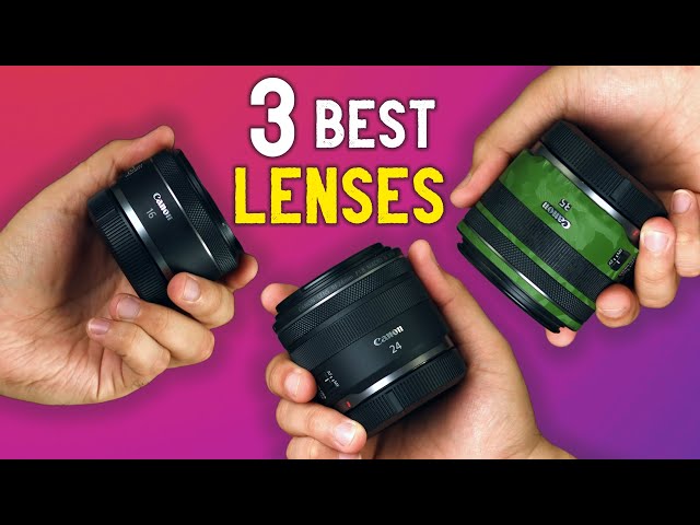 Best Lenses for Canon R50, R100, R7, R8, R10 and R6