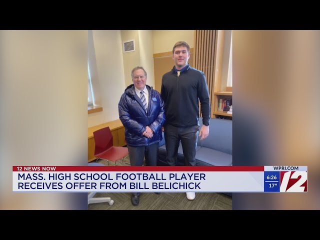 Belichick offers Massachusetts football player to play for him at UNC