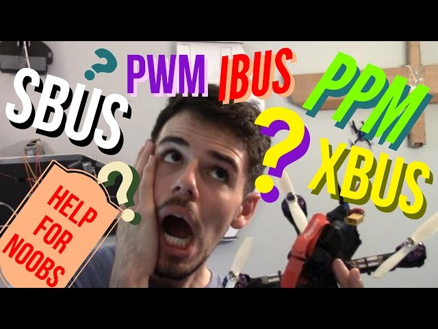 What does iBus, sBus, PWM, PPM, Etc. RC Protocol mean?? - Wizard X220 - Help For Beginners