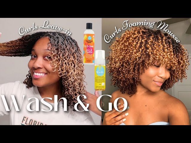 Voluminous Wash & Go | Curls Leave in & Curls Foaming Mousse | Wash & Go Series