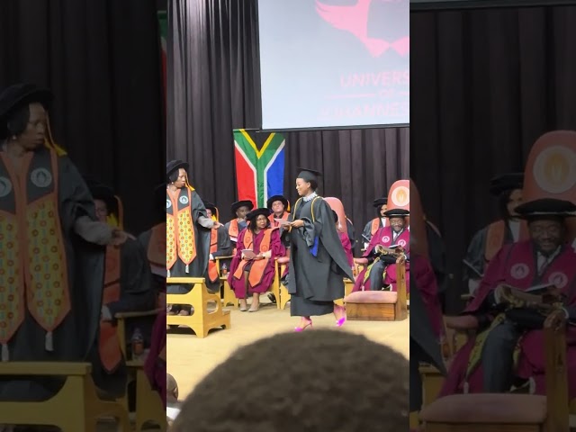 Walking Across the Stage: My UJ Graduation Day 🎓✨ | University of Johannesburg Graduation