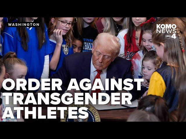 WA state leaders respond to Trump order against transgender athletes in women's sports