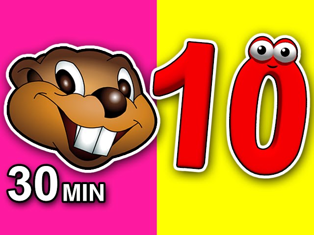 "Counting to 10" Collection | 30 Minutes | Teach Babies How to Count, Kids Learn Numbers, Preschool