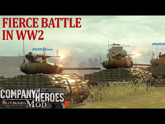 Tank game | Company of Heroes |Fields of Engagement. Blitzkrieg #tankgames #companyofheroes #tankwar