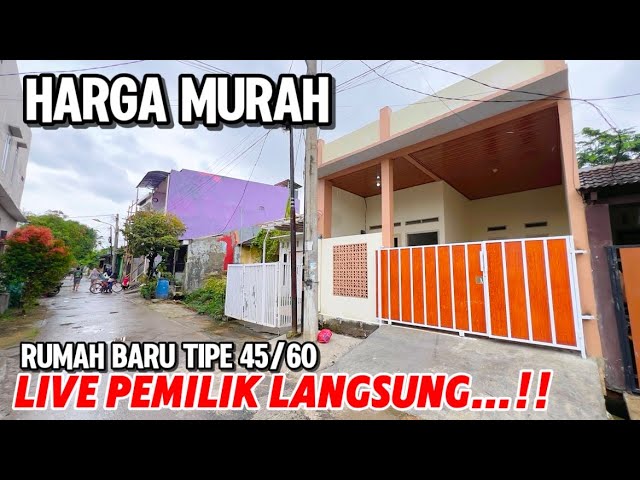 Dijual Cepat Rumah Di Alamanda Regency Bangunan Baru Tipe 45/60