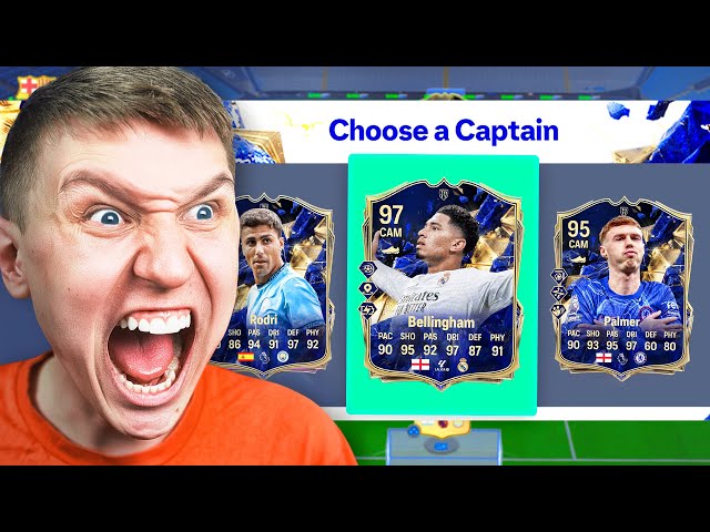 TOTY BELLINGHAM + 97 RODRI IN A 125 FUT DRAFT!! *WORLD RECORD*