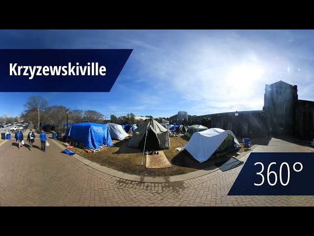 A Peek into Krzyzewskiville [360° video]