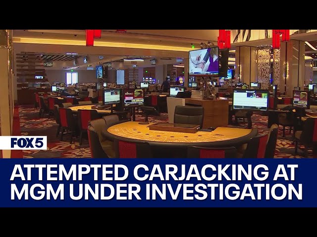 Attempted carjacking in MGM National Harbor parking garage under investigation | FOX 5 DC