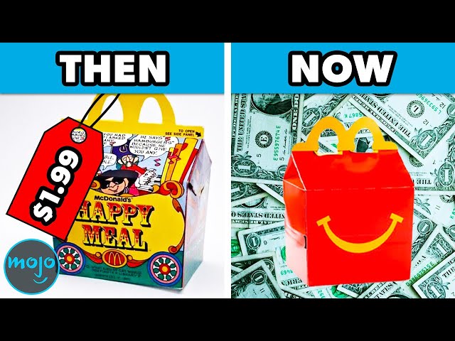 Fast Food: Then Vs Now