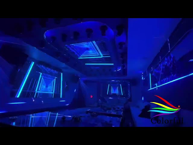 KTV Karaoke Room Project with Colorful Light 4x40W Bee-eye Beam Moving Head