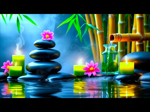 Soothing Relaxation a blend of Calming Music & Piano & Water Sounds for Sleep, Meditation, Spa, Yoga