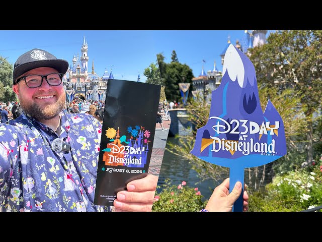 Disneyland | D23 Day & The Official Start To D23: The Ultimate Disney Fan Event | Disney Parks