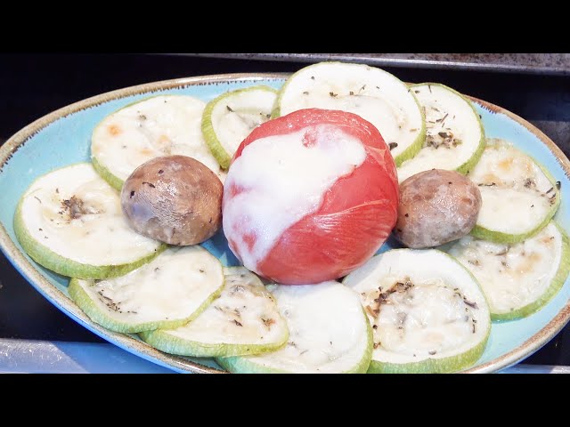 I love this zucchini recipe. Delicious zucchini for dinner 😋👍😄