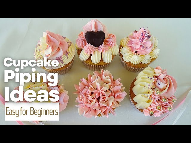 How to Pipe Cupcakes for Beginners/Cupcake Decorating for Beginners/Tutorial/Cherry on the cake