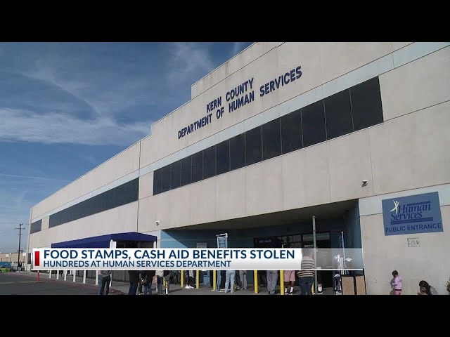 Food stamps, cash aid benefits stolen: Hundreds at human services department