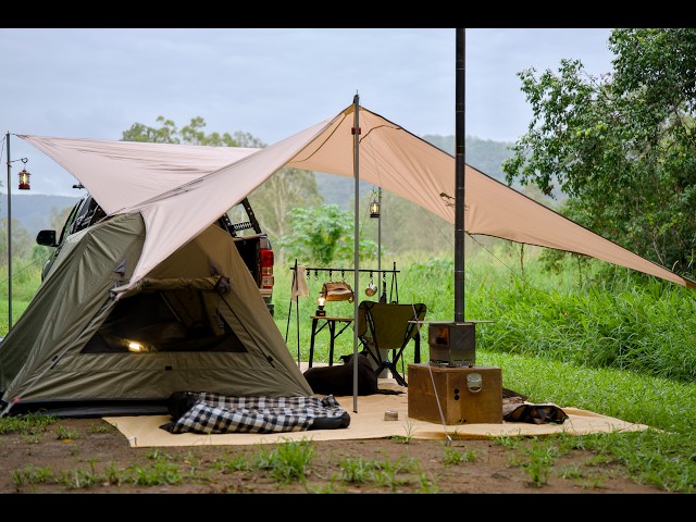 Cozy Tent Setup for Solo Adventures