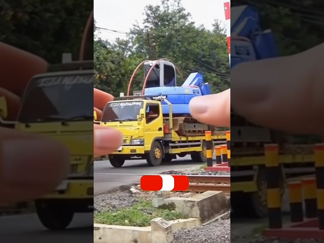 Truk Canter Towing Melipat #truck #automobile #funny #amazing