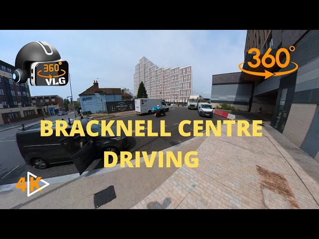 BRACKNELL CENTRE DRIVING TO BINFIELD 🚙VIDEO IN 360° 🇬🇧