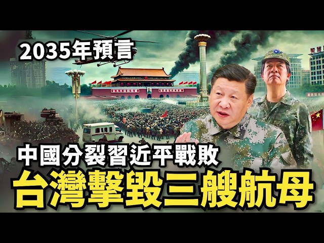 打臉！2035年中國穿越者預言：習近平戰敗倒台！台灣慘勝獨立…中國分裂驚天巨變，莫斯科核平大陸