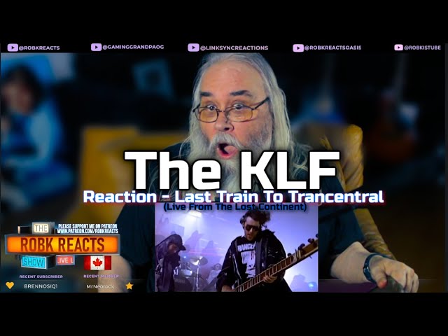 The KLF Reaction - Last Train To Trancentral (Live From The Lost Continent) - First Time Hearing!