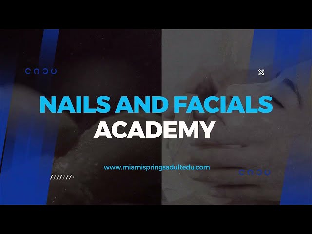 Get Licensed in Nails & Facials Speciality