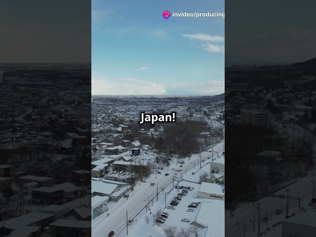 Which Country is the Snowiest in the World? #snow#winter#skiing#facts#funfacts#japan#world