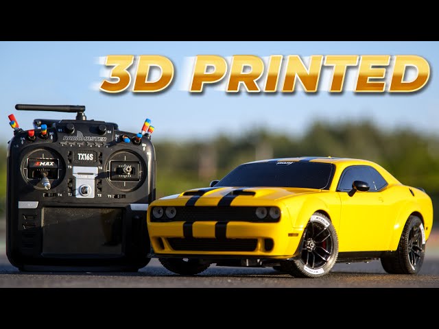 How To Make Dodge Challenger Rc Car - 3D Printed Remote Controlled Car