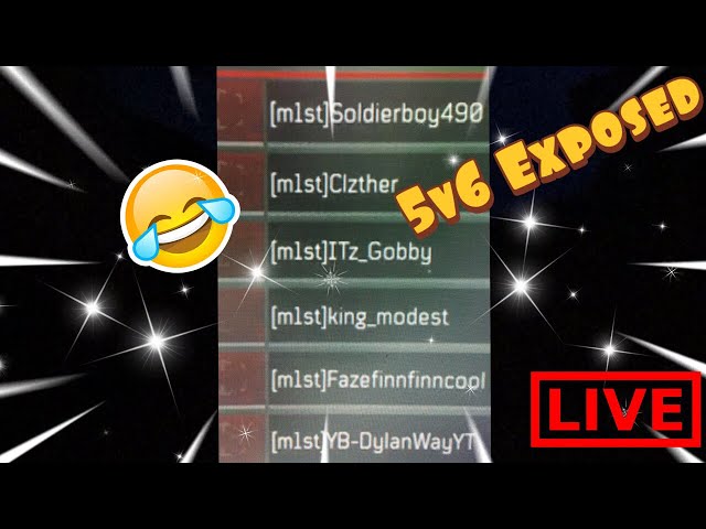 5v6 Vs M1st Clan !!!!TRYHARD EXPOSED