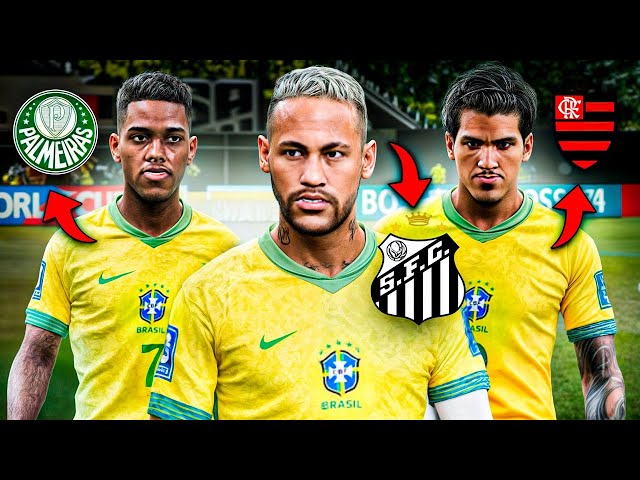 COPA DO MUNDO 2026 MAS SÓ COM JOGADORES DO BRASILEIRÃO!