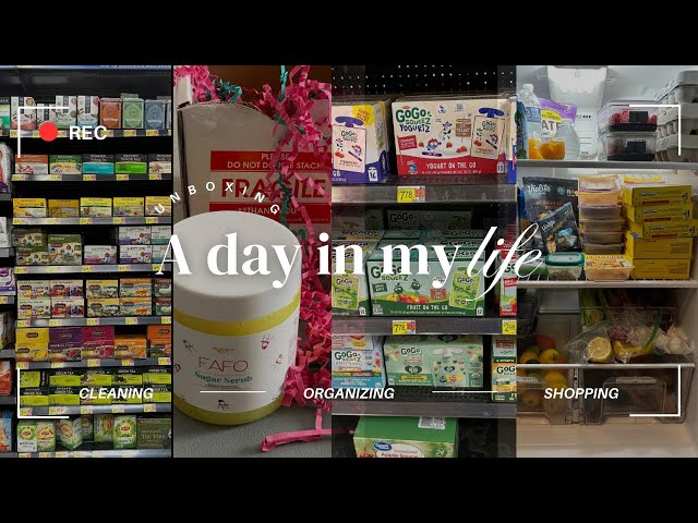 A Day in the Life: Unboxing Sugar Scrub, Cleaning & Restocking, Shopping, & More