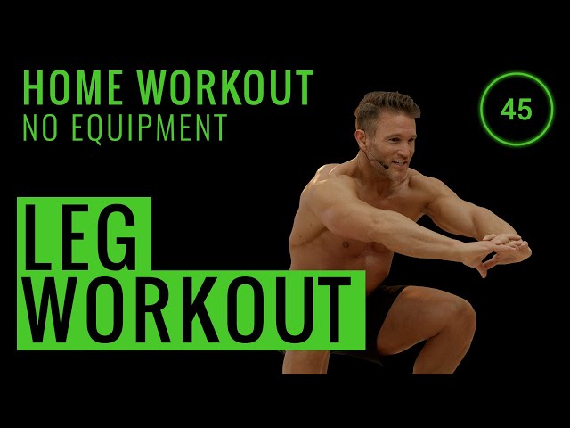 10 Minute Leg Workout | No Equipment Home Workout